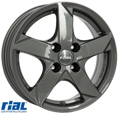 RIAL KODIAK GR 5,5X14 4X100/47 (54,1) (GR) (TUV) KG455 HYUNDAI I10 (II/III) KIA PICANTO (II)